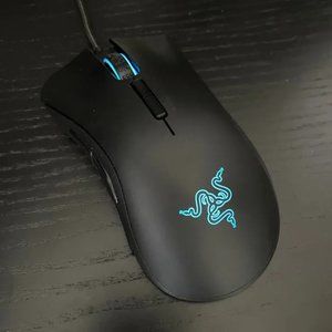 USED Razer Deathadder Elite Gaming Mouse w Customizable RGB Lighting